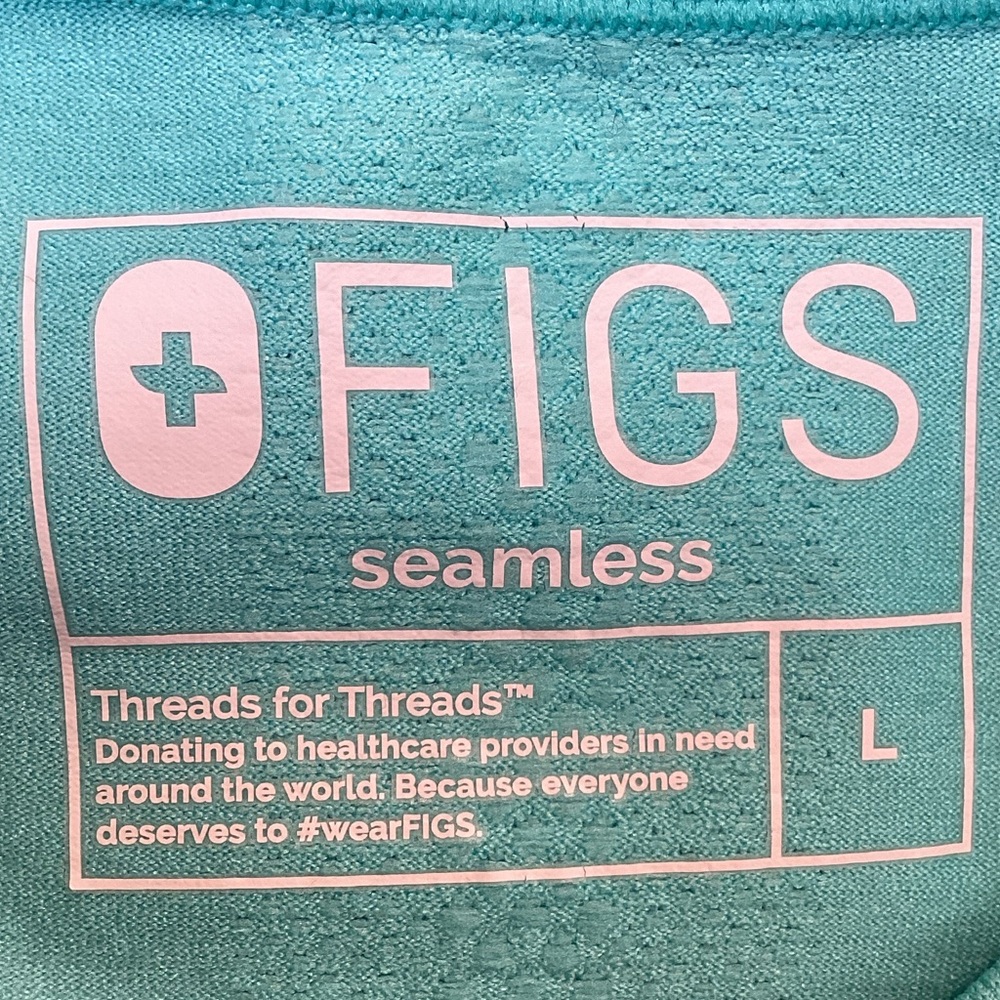 Figs Seamless Threads For Treads Long Sleeve Top - Gem
